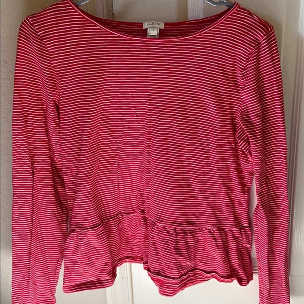 J. Crew Peplum Top